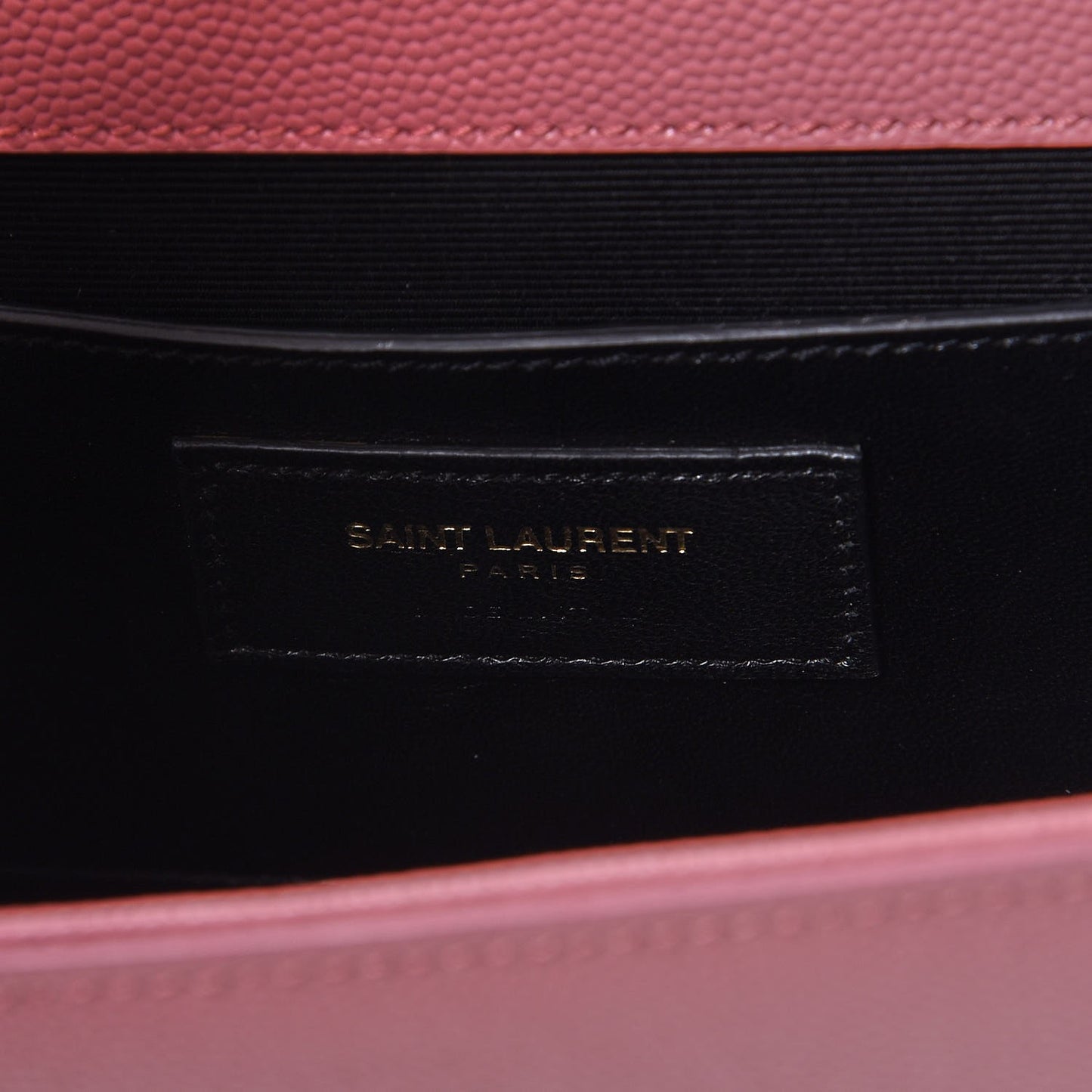 Grain De Poudre Medium Classic Monogram Kate Satchel Dark Rose