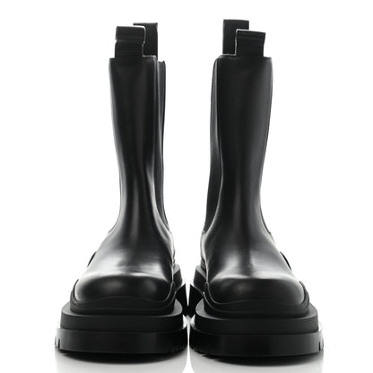 Bottega Veneta Calfskin Mens The Tire Chelsea Boots 43 Black 2 of 12