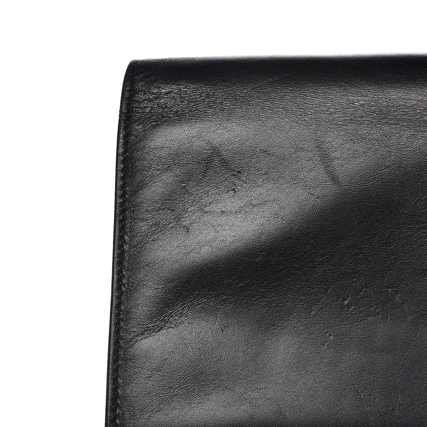 Calfskin Classic Monogram Tassel Clutch Black