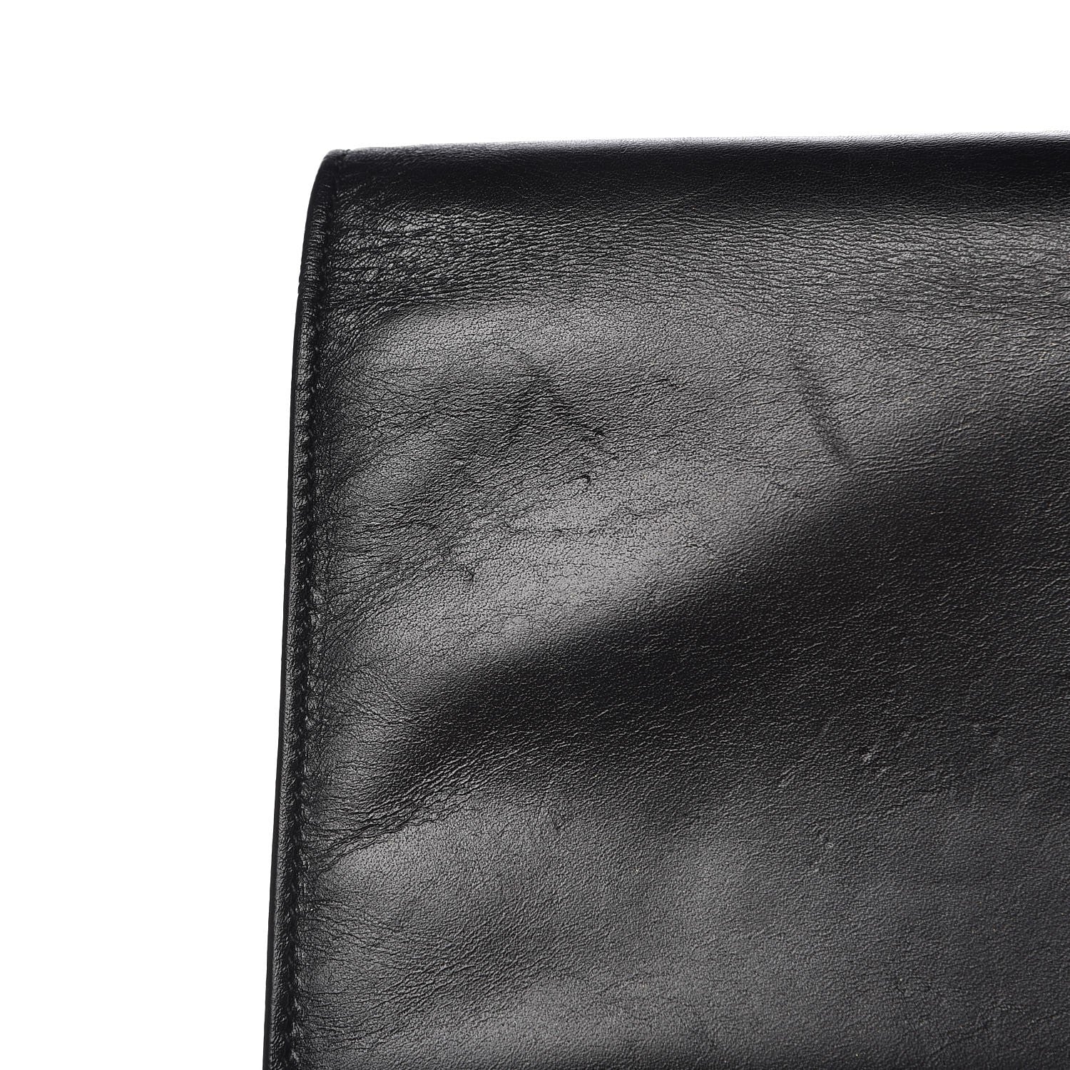 Saint Laurent Calfskin Classic Monogram Tassel Clutch Black 8 of 10