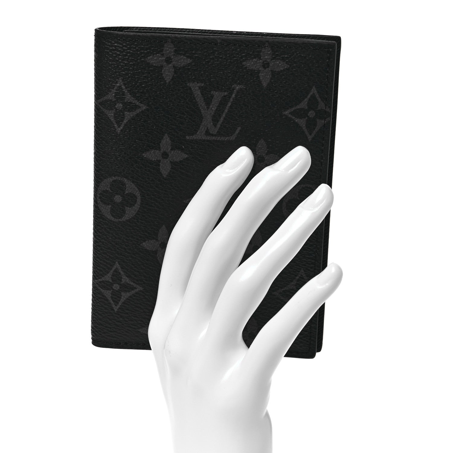 Louis Vuitton Monogram Eclipse Passport Cover 2 of 10