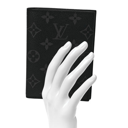 Louis Vuitton Monogram Eclipse Passport Cover 2 of 10