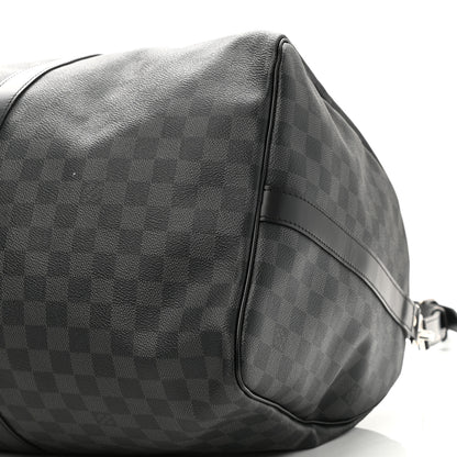 Louis Vuitton Damier Graphite Keepall Bandouliere 55 9 of 9