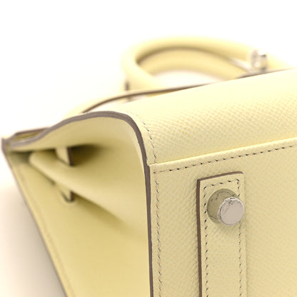 Hermes Epsom Birkin Sellier 25 Jaune Milton 8 of 12
