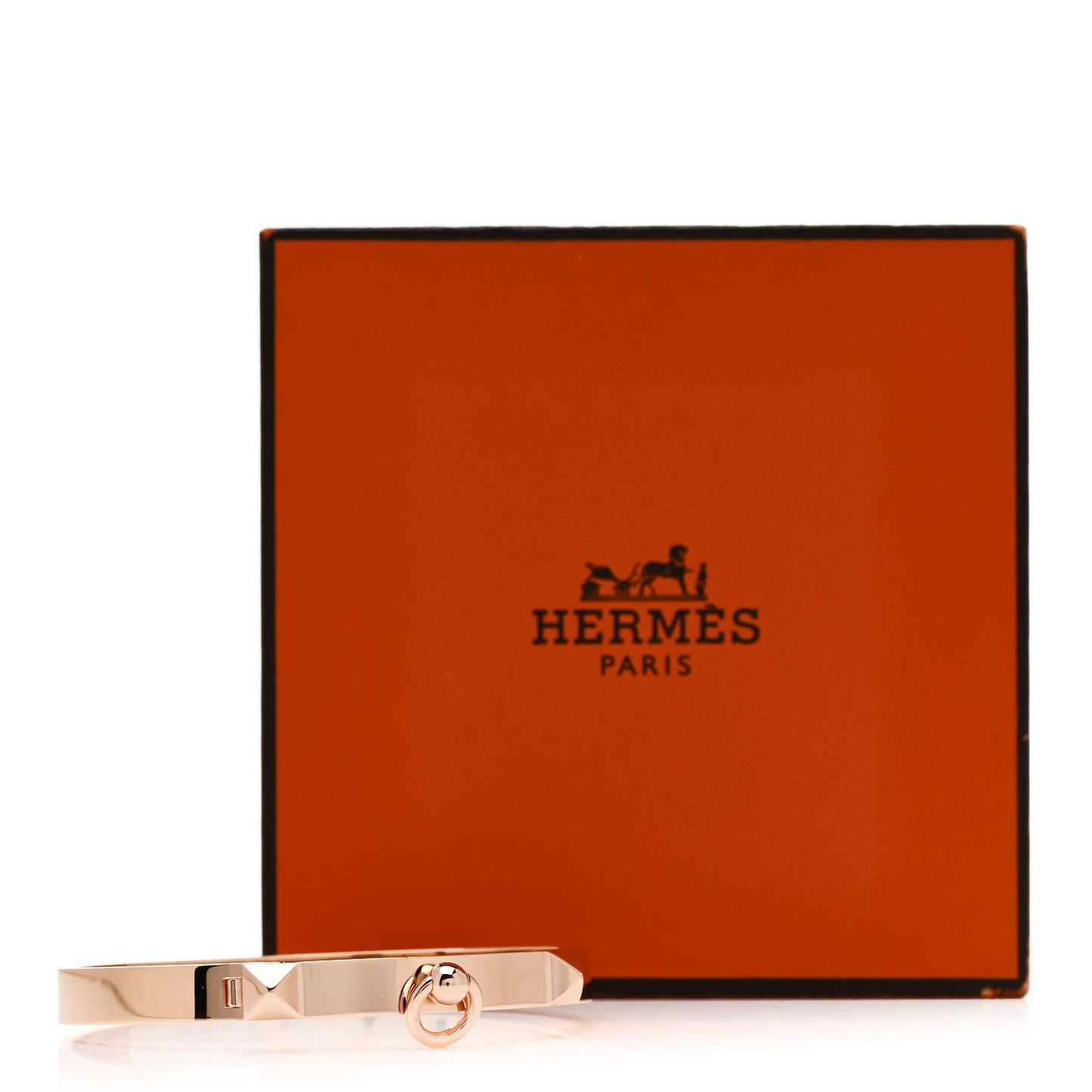 18K Rose Gold PM Collier De Chien Bracelet SH