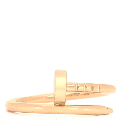 Cartier 18K Yellow Gold Small Juste Un Clou Ring 49 4.75 1 of 5