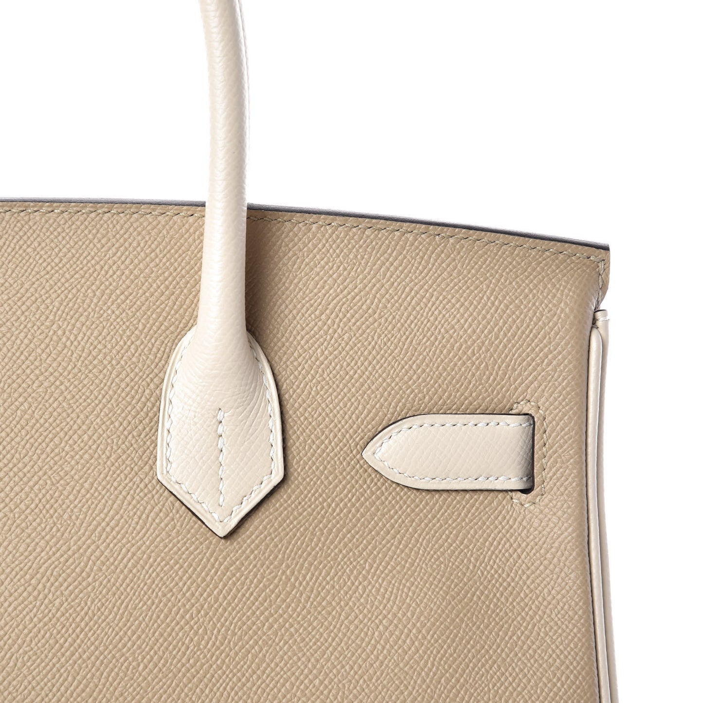 Epsom Horseshoe Birkin 30 Trench Craie