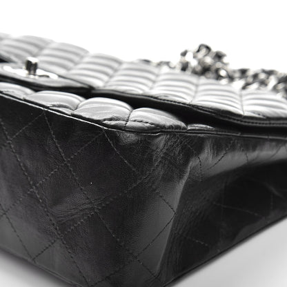 Chanel Lambskin Quilted Jumbo Single Flap Black 11 of 12