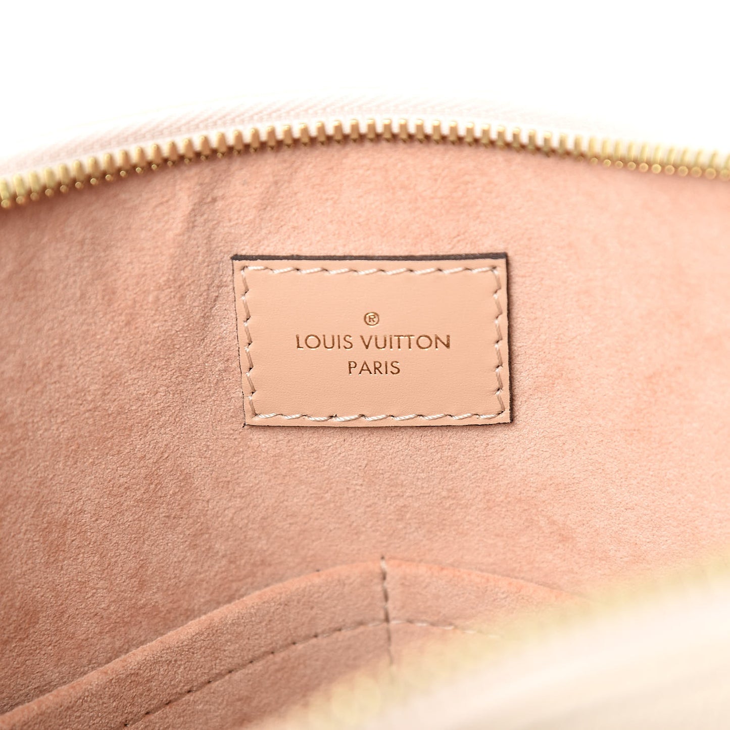 Empreinte V Tote MM Beige Rose Creme