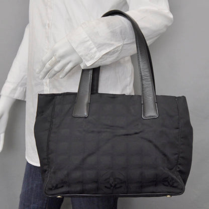 Chanel Nylon Travel Tote Black 2 of 9