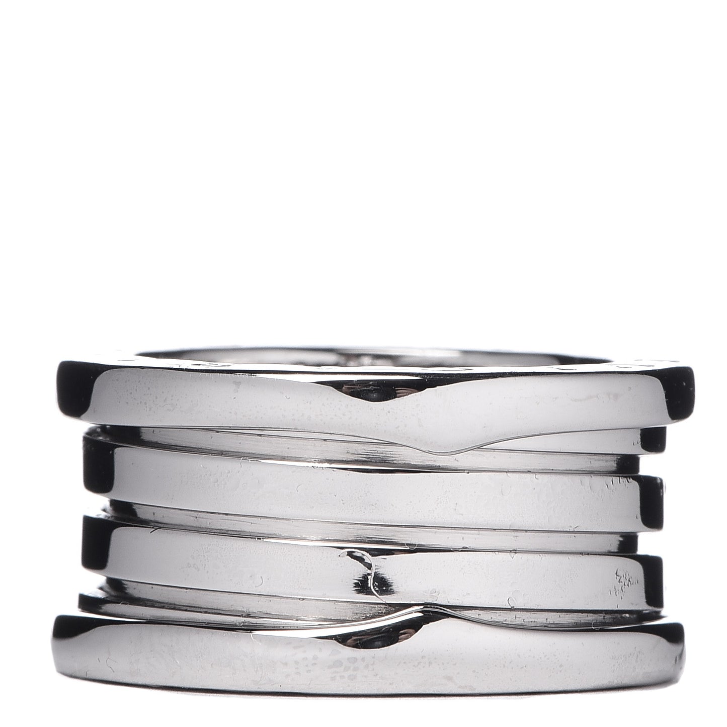18K White Gold B.Zero1 Four-Band Ring 54 6.75