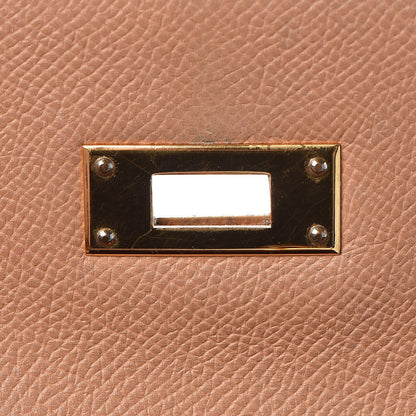 Hermes Courchevel Kelly Sellier 32 Gold 27 of 38