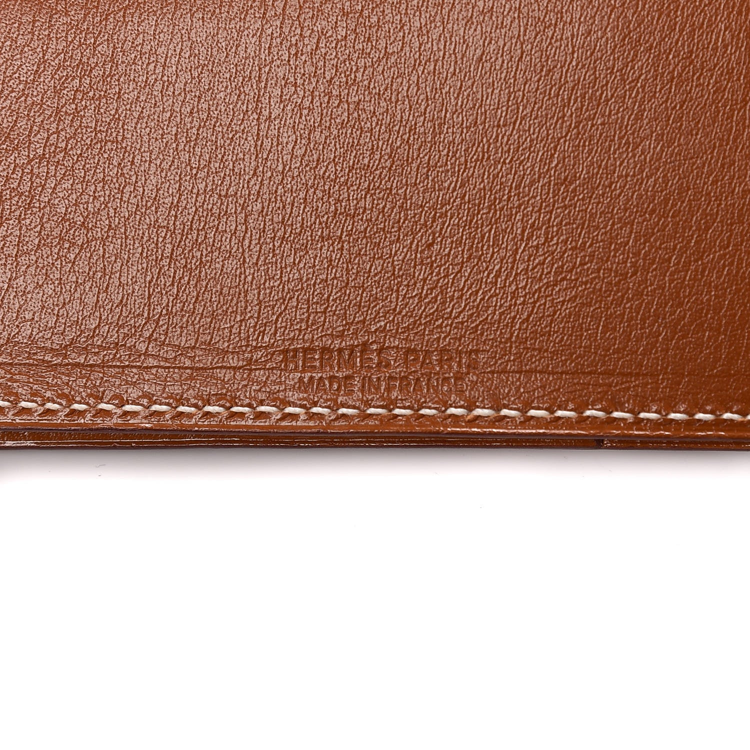 Hermes Chevre Passport Wallet Gold 8 of 16