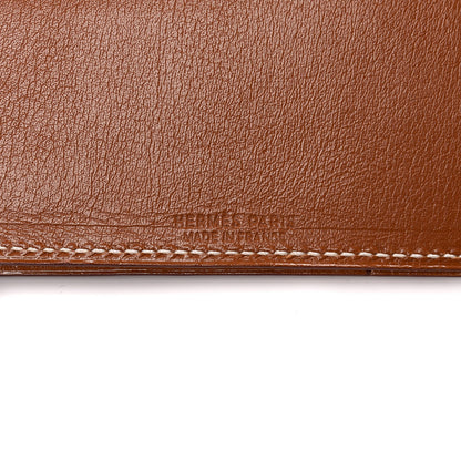 Hermes Chevre Passport Wallet Gold 8 of 16