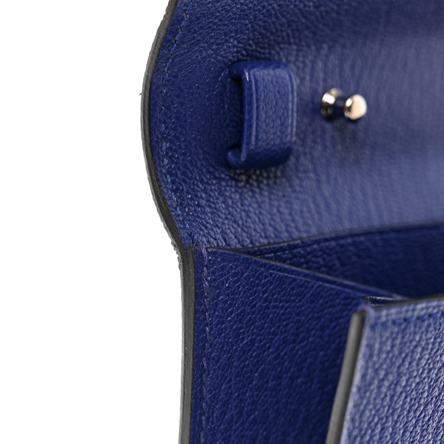 Chevre Mysore Clic 16 Wallet Bleu Electrique