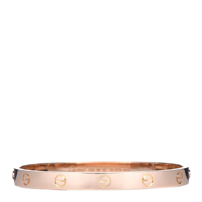 Cartier 18K Pink Gold LOVE Bracelet 18 1 of 4