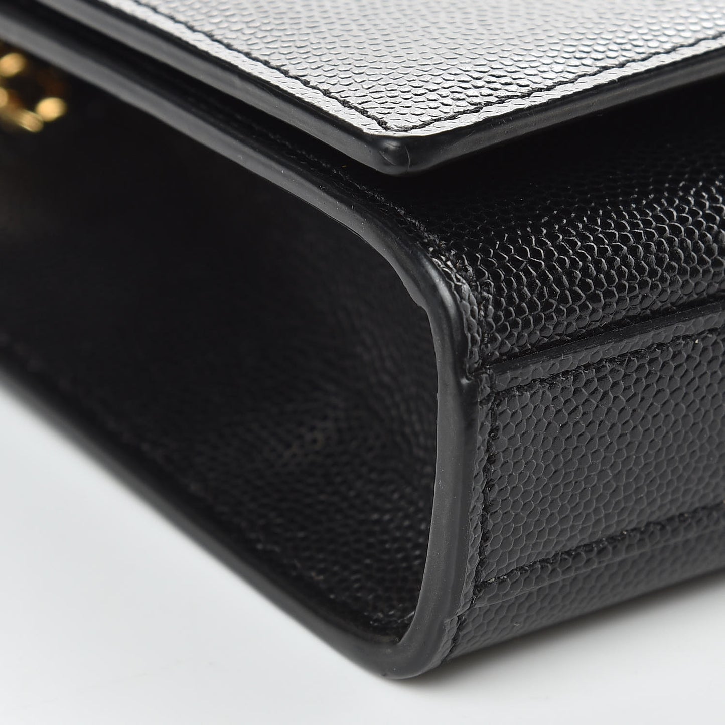 Grain De Poudre Small Monogram Kate Satchel Black