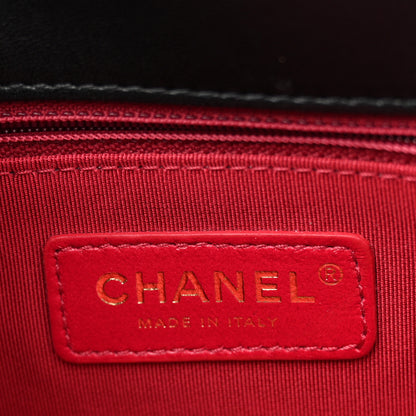 Chanel Lambskin Quilted Small CC Coin Flap Bag Black 6 of 11