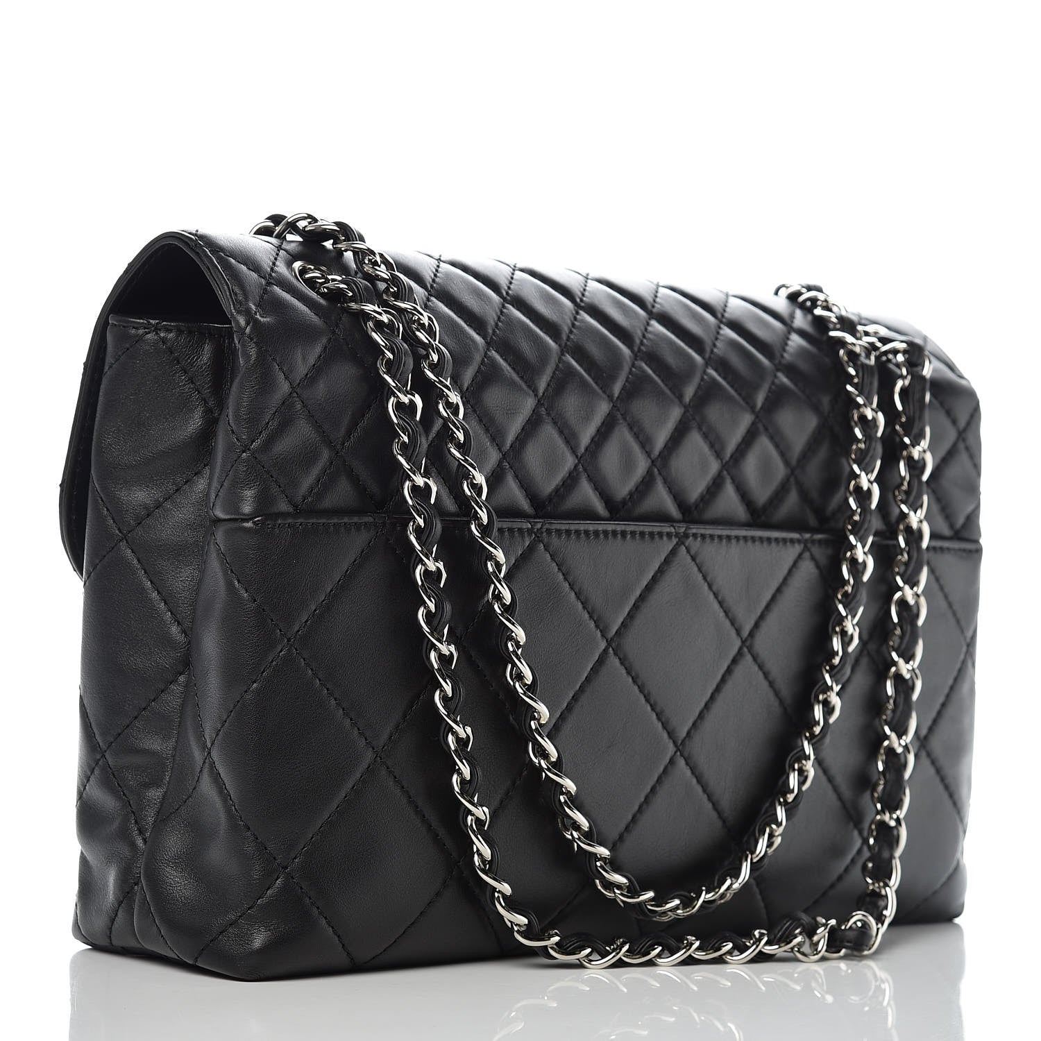 Chanel Calfskin Quilted In The Business Flap Bag Black 4 of 13