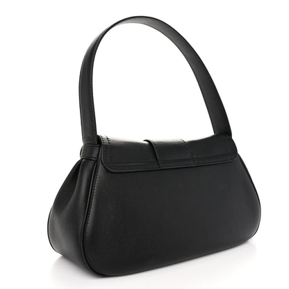Celine Supple Grained Calfskin Teen Polly Black 3 of 9