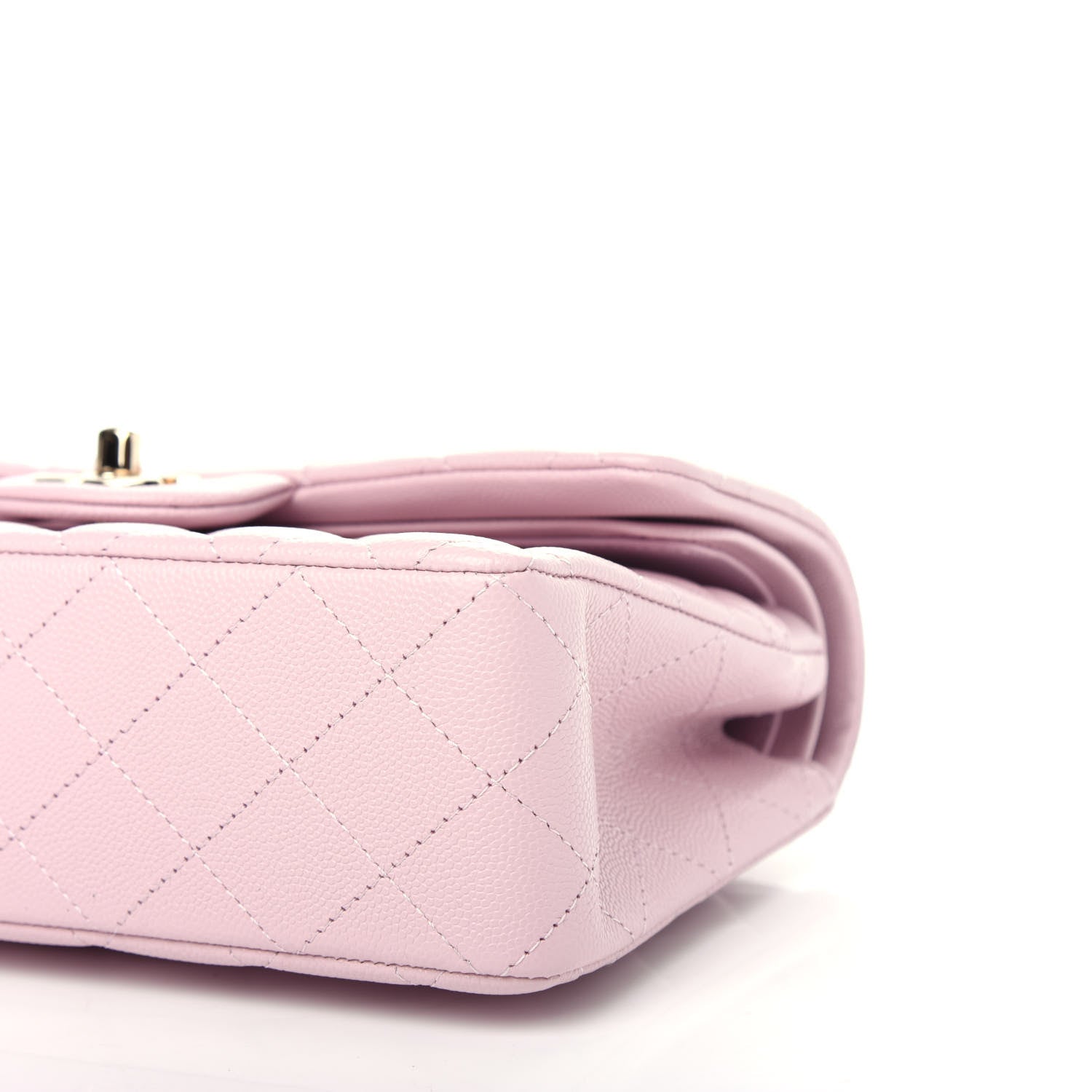 Chanel Caviar Quilted Small Double Flap Light Pink 9 of 10