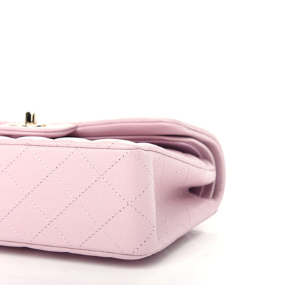 Chanel Caviar Quilted Small Double Flap Light Pink 9 of 10