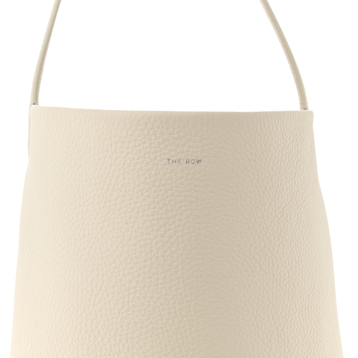 The Row Grained Calfskin Medium N/S Park Tote Ivory 8 of 10