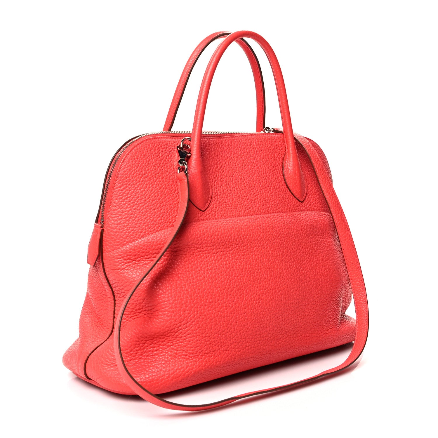 Hermes Taurillon Clemence Bolide 35 Rose Jaipur 2 of 11