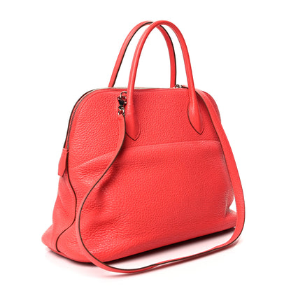 Hermes Taurillon Clemence Bolide 35 Rose Jaipur 2 of 11