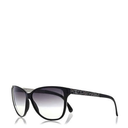Chanel Mosaic CC Sunglasses 5222 Black Glitter 1 of 8