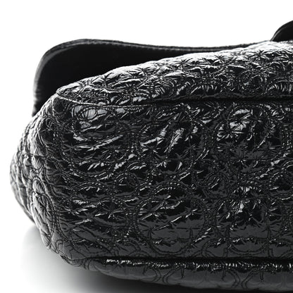 Chanel Vinyl Rock In Moscow Single Flap Black 5 of 8
