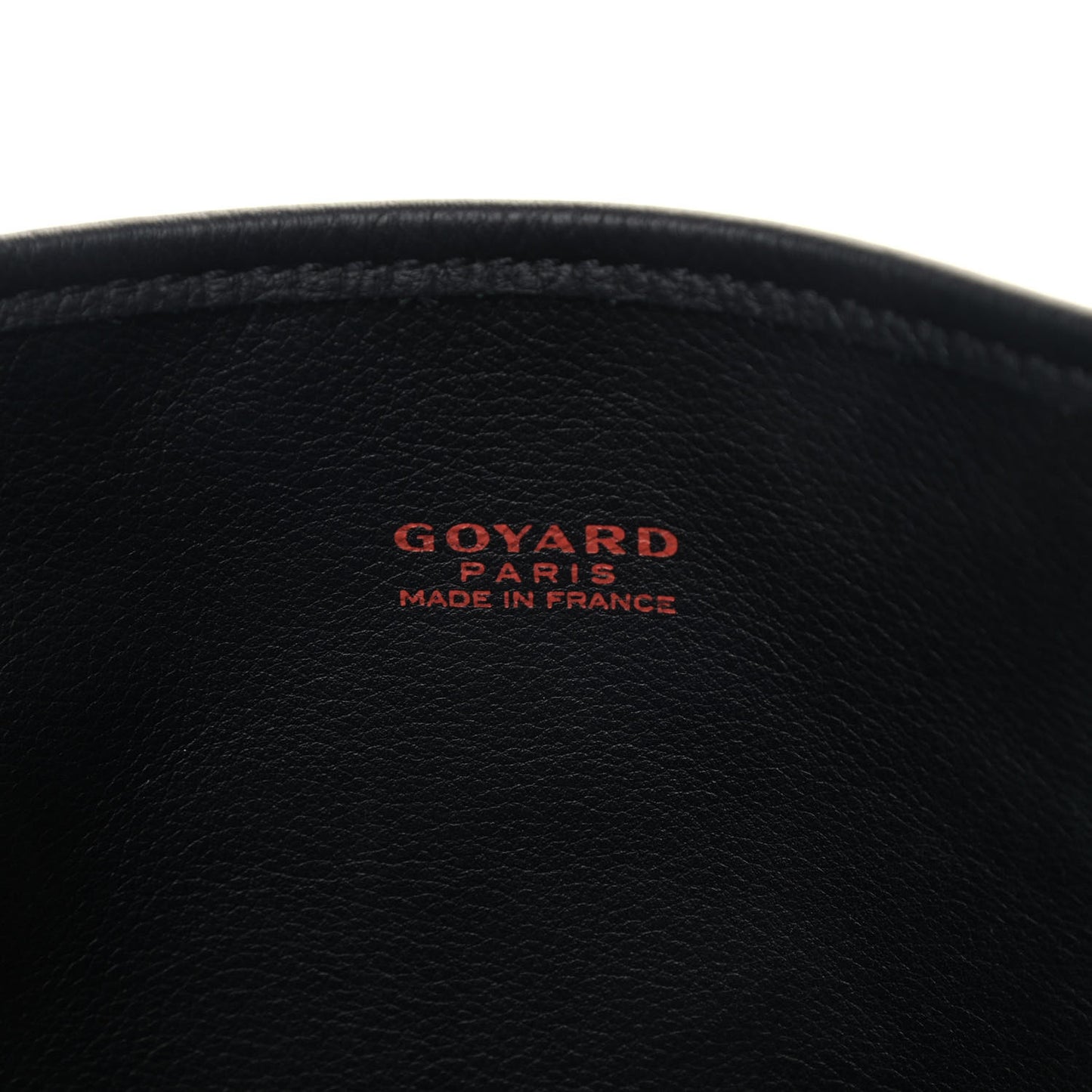 Goyardine Reversible Mini Anjou Black