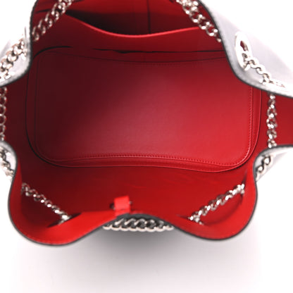 Christian Louboutin Calfskin Paris Marie Jane Logo Backpack Black 4 of 10