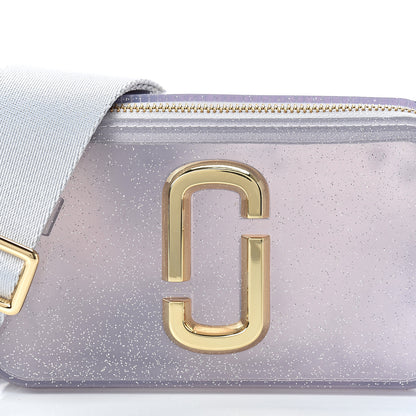 Marc Jacobs Jelly Glitter Small Snapshot Camera Bag Silver Multi 11 of 13