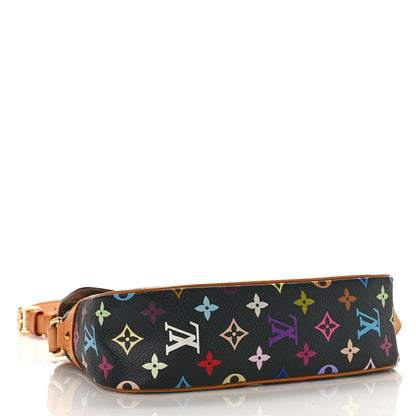 Louis Vuitton Monogram Multicolor Sologne Black 4 of 8
