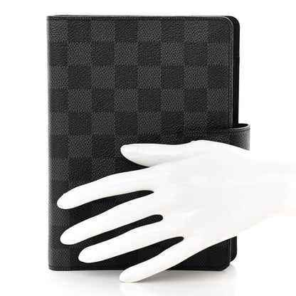 Louis Vuitton Damier Graphite Medium Ring Agenda Cover 2 of 9