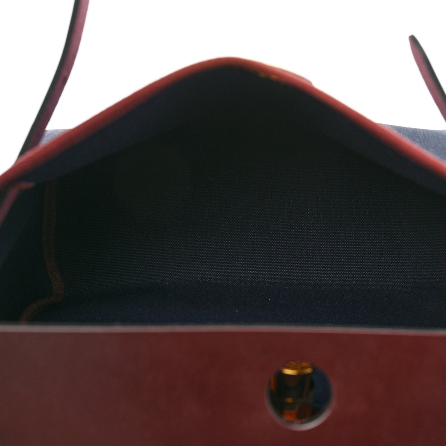 Toile Militaire Vache Hunter Herbag Zip Retourne 31 PM Rouge Sellier Bleu Marine