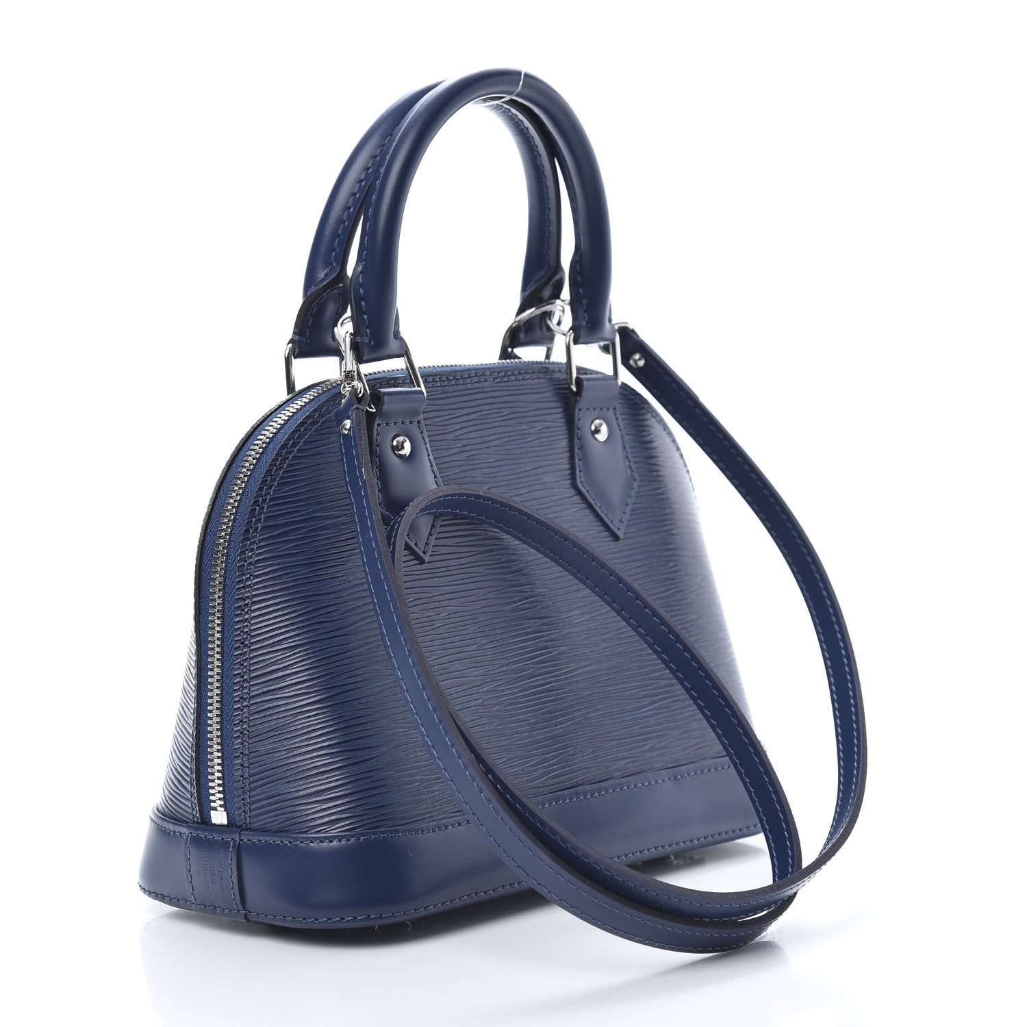 Louis Vuitton Epi Alma BB Indigo 3 of 13