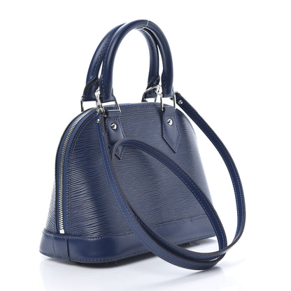 Louis Vuitton Epi Alma BB Indigo 3 of 13