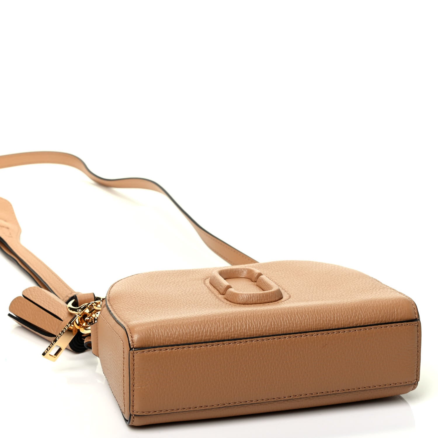 Marc Jacobs Calfskin Shutter Camera Crossbody Bag Dirty Chai 5 of 6