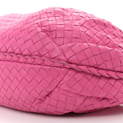 Bottega Veneta Nappa Intrecciato Small Veneta Hobo Fuchsia 10 of 13