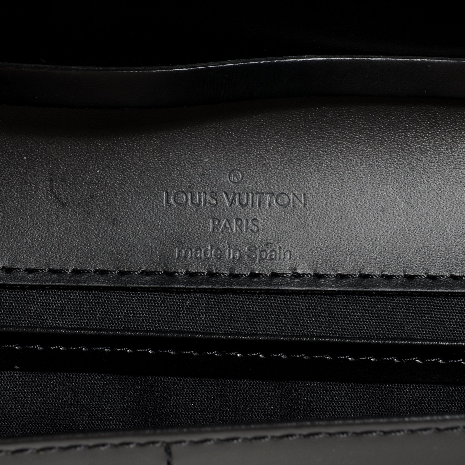 Louis Vuitton Epi Honfleur Black 6 of 7