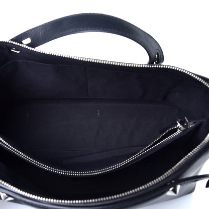 Fendi Vitello Dolce Large By The Way Boston Bag Black 5 of 9