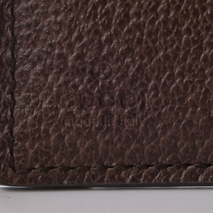 Gucci GG Supreme Monogram Web Ophidia French Flap Wallet Beige New Acero 6 of 7