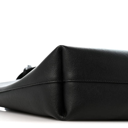 Saint Laurent Calfskin North-South Shopping Tote Black 8 of 12