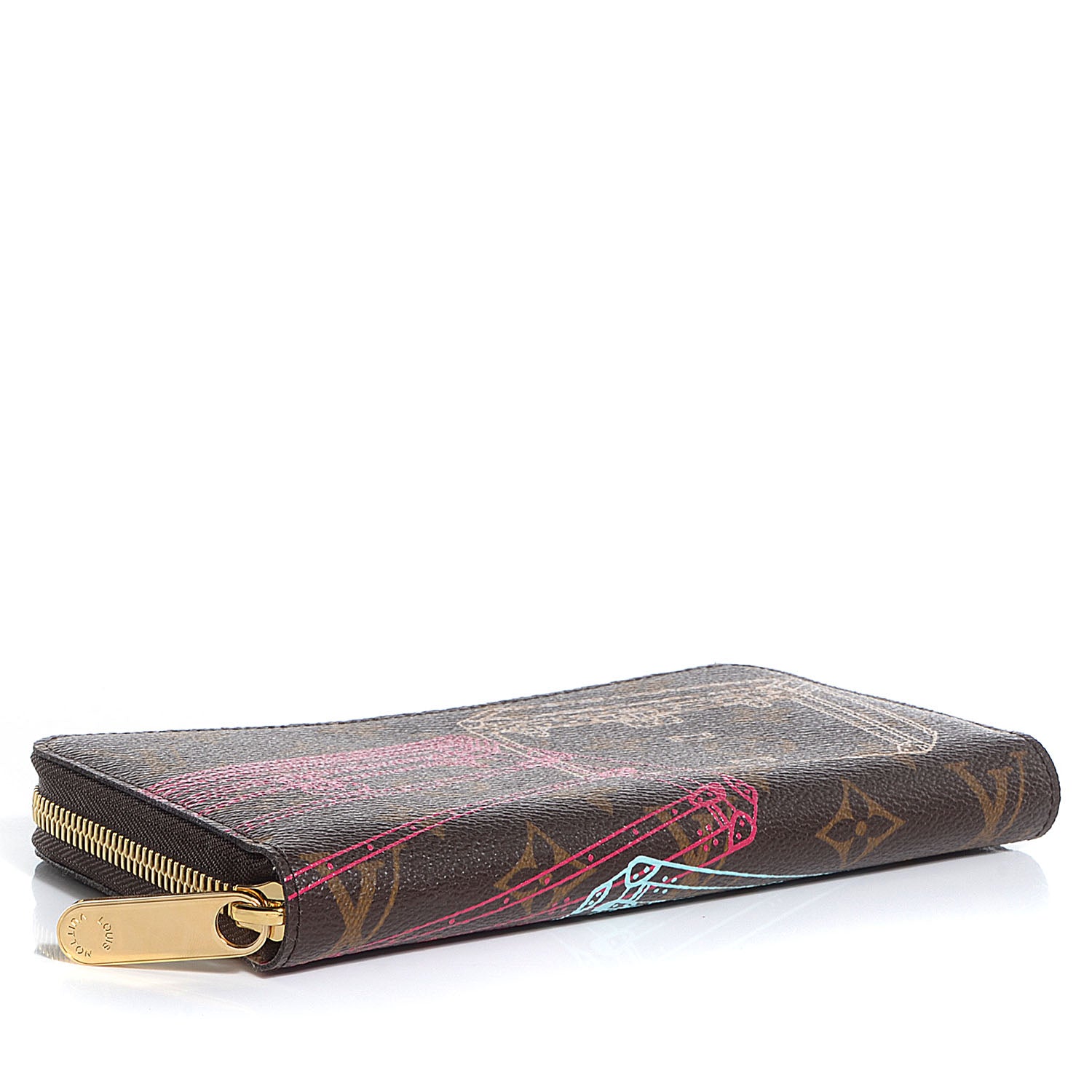 Louis Vuitton Monogram 2014 Christmas Animation Zippy Wallet 4 of 8