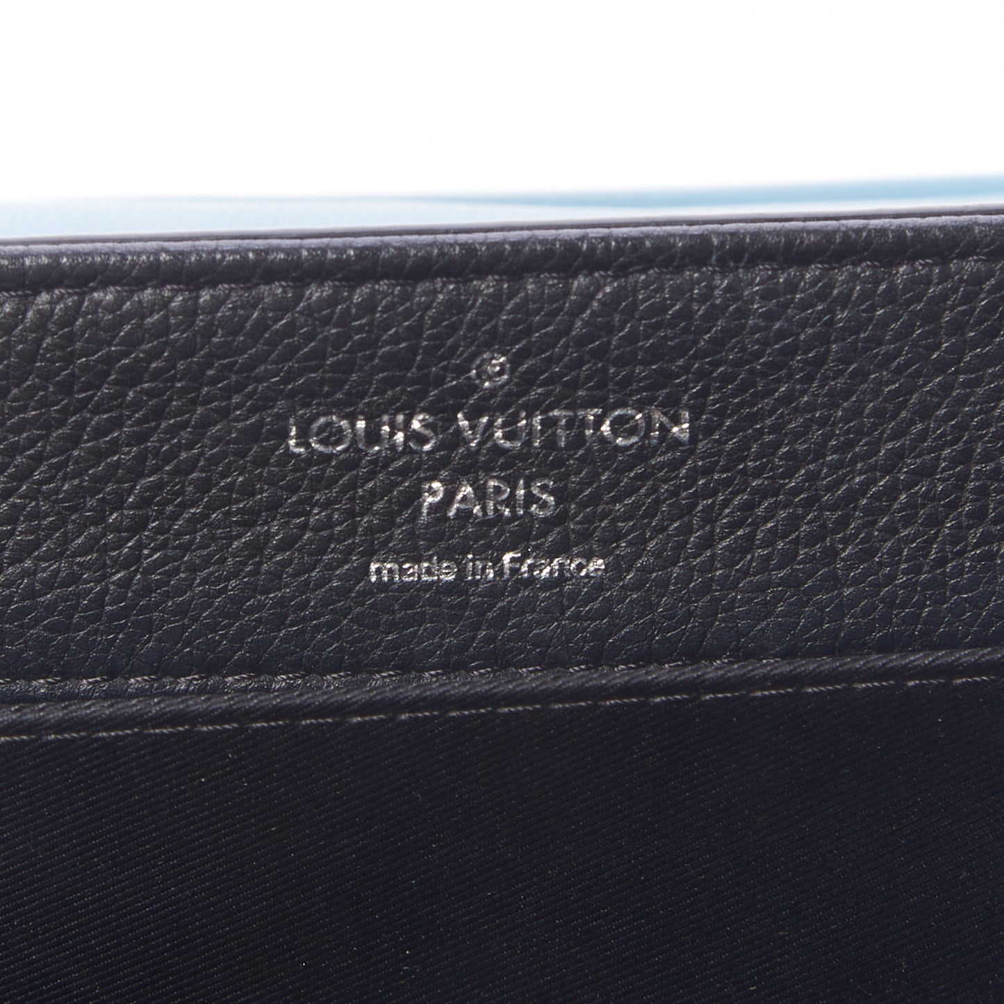 Soft Calfskin Lockme II Top Handle Sky