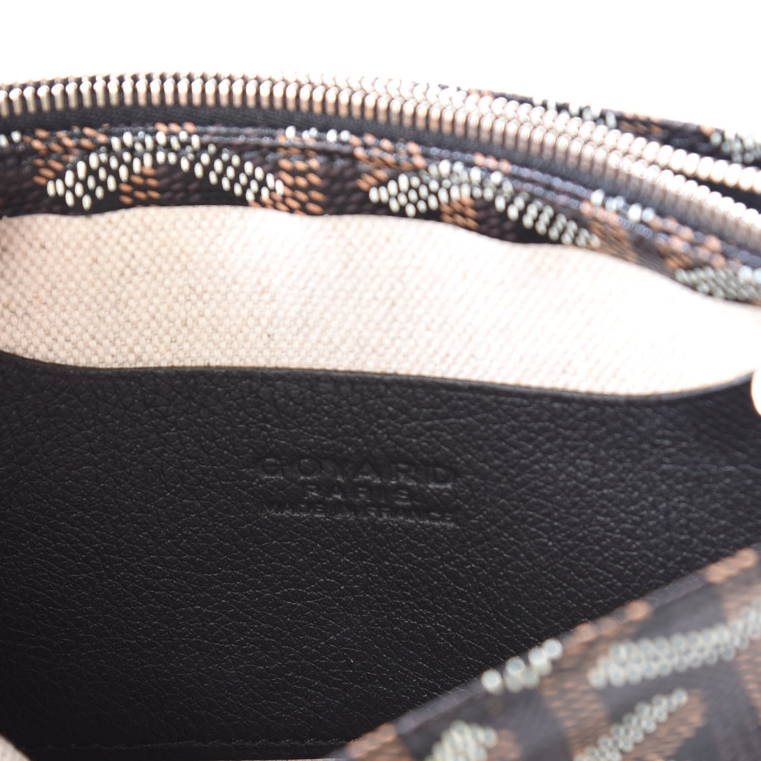 Goyard Goyardine Plumet Wallet Clutch Black 7 of 10