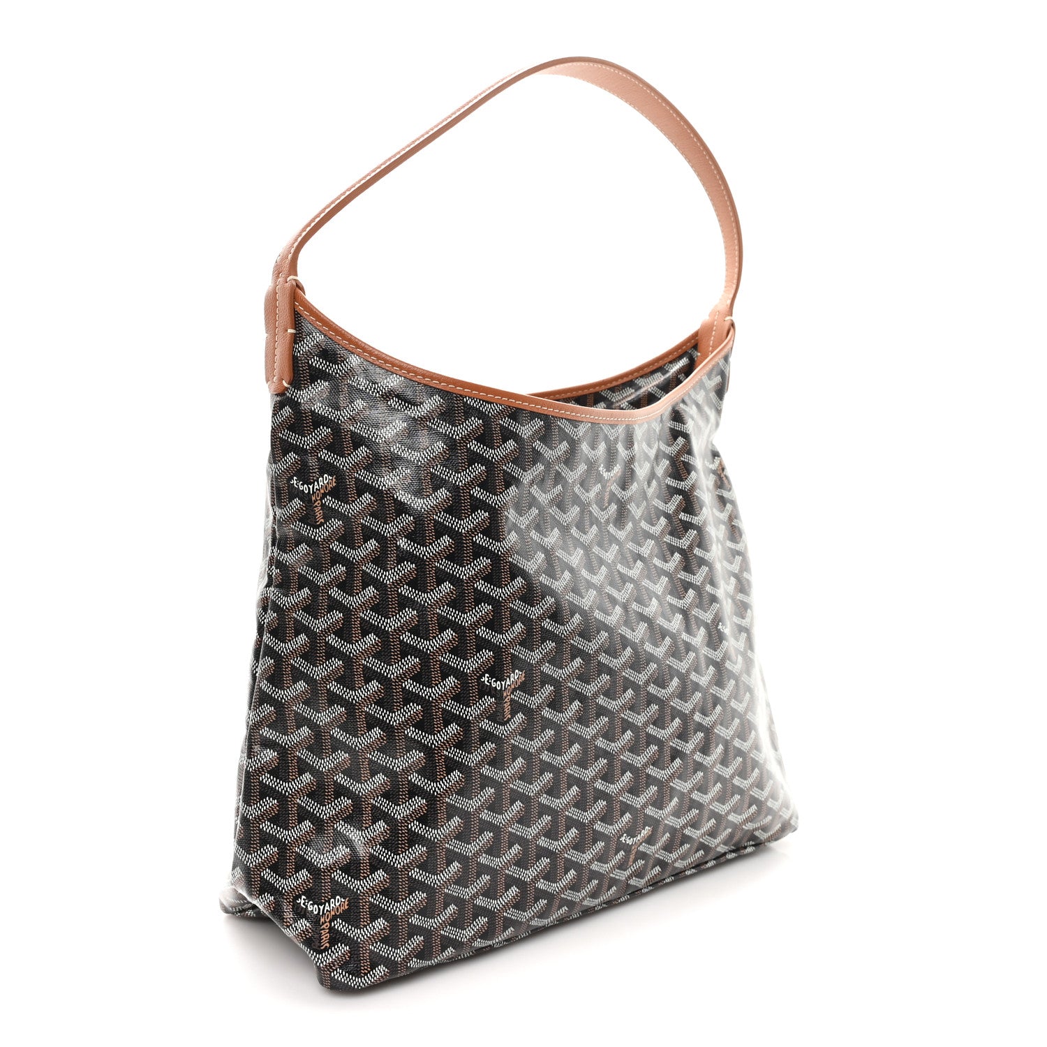 Goyard Goyardine Boheme Hobo Black Gold 4 of 12