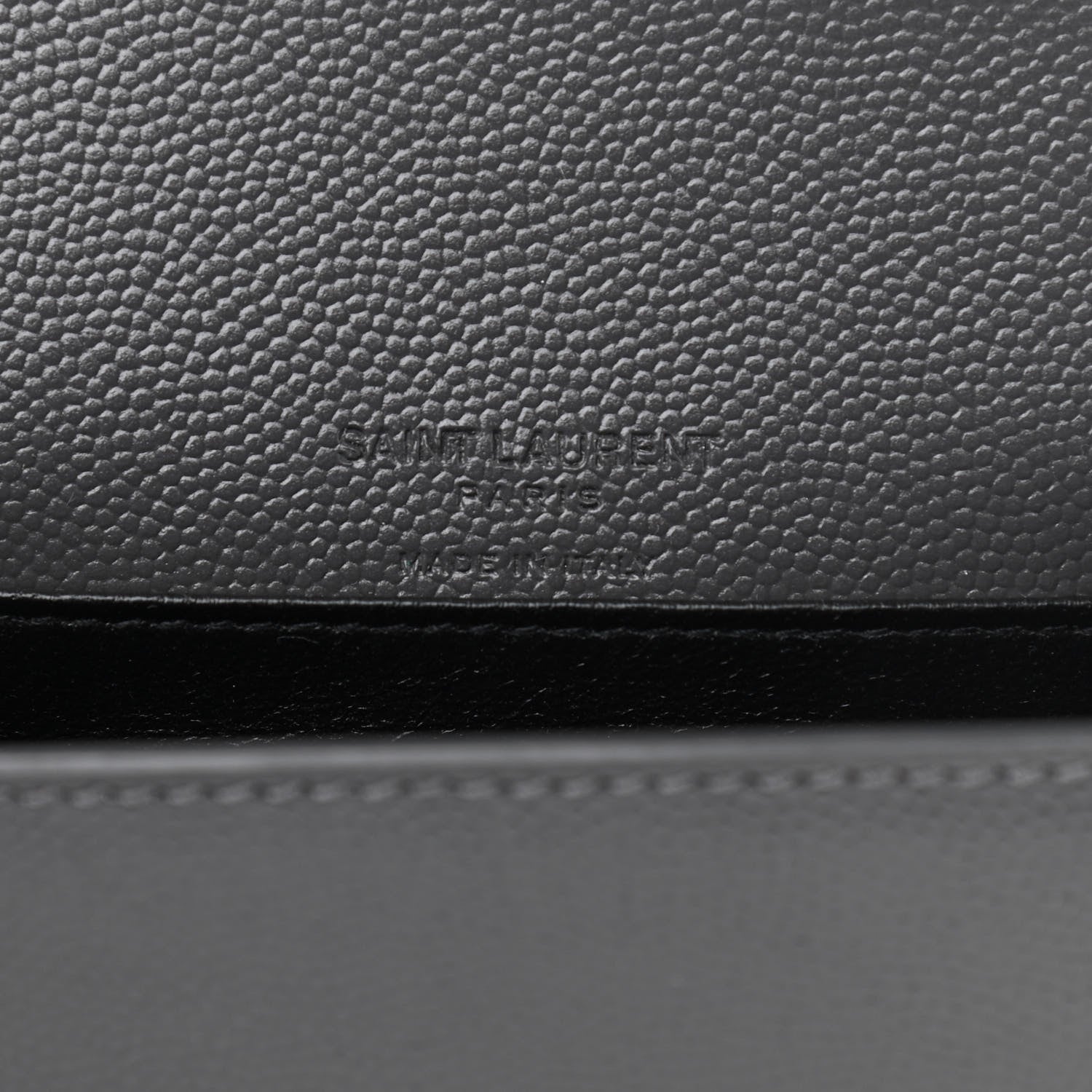 Saint Laurent Grain De Poudre Monogram Kate Belt Bag Storm 6 of 9